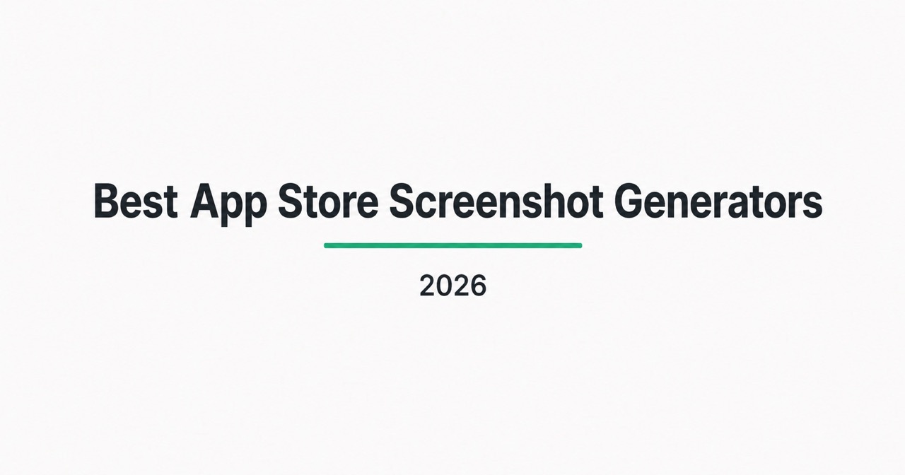 Comparison of the best App Store screenshot generators in 2026